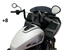 Tab Performance Indian Folsom Prison Series Handlebars | - Black, Plus 4 FOLSOM-BARS-INDIAN-BLACK-PLUS-4