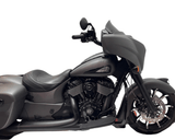 Tab Performance Folsom Prison Reduced Reach Handlebars | Indian - Black, Plus 4 FOLSOM-REDUCED-BARS-INDIAN-BLACK-PLUS-4