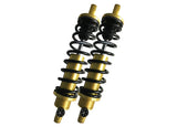 LEGEND SUSPENSION REVO-A Adjustable FL Coil Suspension REVO-A Shocks  - TOURING MODELS FL '99+  Black/ Gold/ Clear