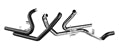 Tab Performance 2-into-2 Touring Exhaust Headers | 2009-2016 - Chrome H-D-TOURING-BLACK-HEAD-PIPES-CHROME