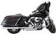 Tab Performance 2-into-2 Touring Exhaust Headers | 2009-2016 - Black H-D-TOURING-BLACK-HEAD-PIPES-BLACK