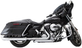 Tab Performance 2-into-2 Touring Exhaust Headers | 2009-2016 - Chrome H-D-TOURING-BLACK-HEAD-PIPES-CHROME