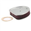 Tab Performance 4" Blunt Force Slip-Ons - 2017 - Up Not Trikes, Chrome BLUNT-FORCE-SERIES-17-UP-NOT-TRIKES-CHROME