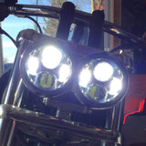 Original Garage Moto Harley-Davidson Fat Bob Fxdf OG LED Headlights