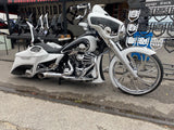 Siouxicide Choppers Excalibur Detachable Sissy Bar Backrest Chrome, Short 16, 1 1/4 In For Harley Touring 2009-2026