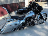Siouxicide Choppers Chopped Engine Guard Villain Chrome For Harley Road Glide 2009