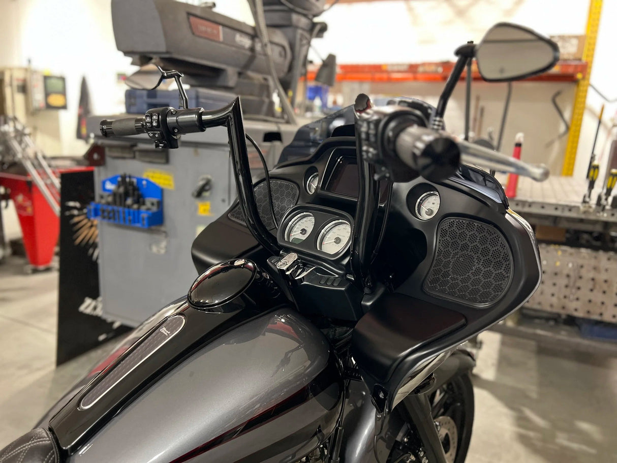 Siouxicide Choppers Villain Road Glide Handlebars - 1 1/2 in, 16 in, For 2024-Up Road Glide CVO/ST, Chrome