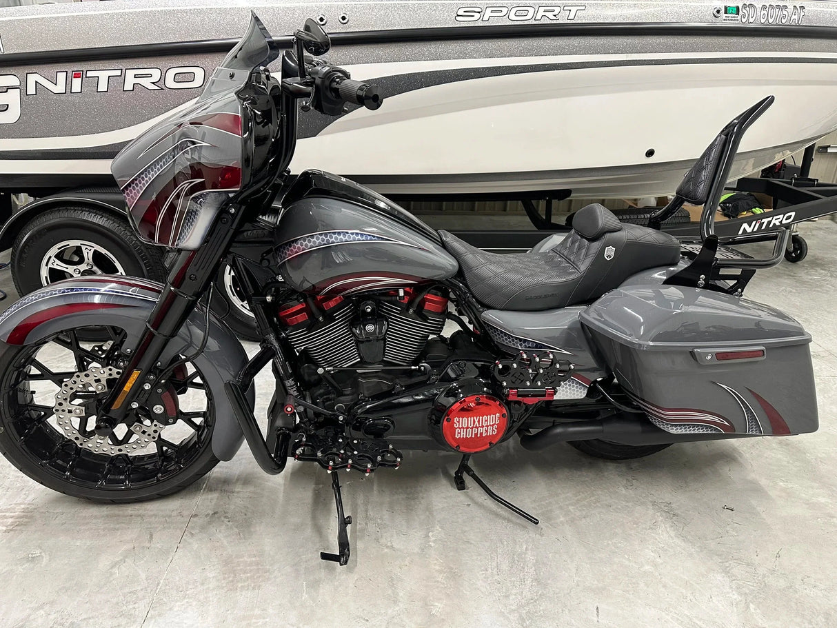 Siouxicide Choppers Villain Street Glide Handlebars 1 1/2 In, 16 In For Harley Street Glide 2026