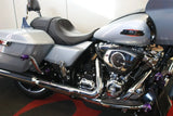 Siouxicide Choppers Sidewinderz Black, Steel Black Translucent Purple, Front Upper For Harley Touring 2023-2026
