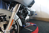 Siouxicide Choppers Sidewinderz Black, Steel Black CVO Red, Front Lower For Harley Touring 2023-2026