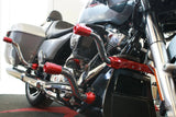 Siouxicide Choppers Sidewinderz Chrome, Raw Billet Aluminum, Front Lower & Front Upper For Harley Touring 2023-2026