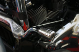 Siouxicide Choppers Sidewinderz Chrome, Billet Aluminum Translucent CVO Red, Front Upper & Front Lower & Rear For Harley Touring 2023-2026