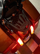 Siouxicide Choppers Halow Touring Luggage Rack - Black, For 2009-Up Touring Models