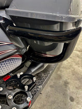 Siouxicide Choppers Bag Guard - Black, For 1985-2025 Touring