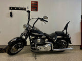 Siouxicide Choppers Softail Excalibur Backrest Black, Short 16, 1 1/4 In For Harley Softail 2018-2026