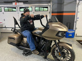 Siouxicide Choppers Indian Handlebars Stock + 6 Inches, 1 1/2 In, Satin Black, Pursuit For Indian Pursuit 2023-2025
