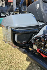 Siouxicide Choppers Bag Guard - Black, For 1985-2025 Touring