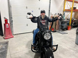 Siouxicide Choppers Villain Road King Handlebars 1 1/2 In, 20 In For Harley Road King 1994-2025