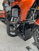 Siouxicide Choppers Chopped Engine Guard Villain Black For Harley Street Glide 2015-2023