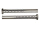 Tab Performance 4" Chrome B.A.M. Sticks Exhaust Pipes Hard Bag For Indian 2014-2026
