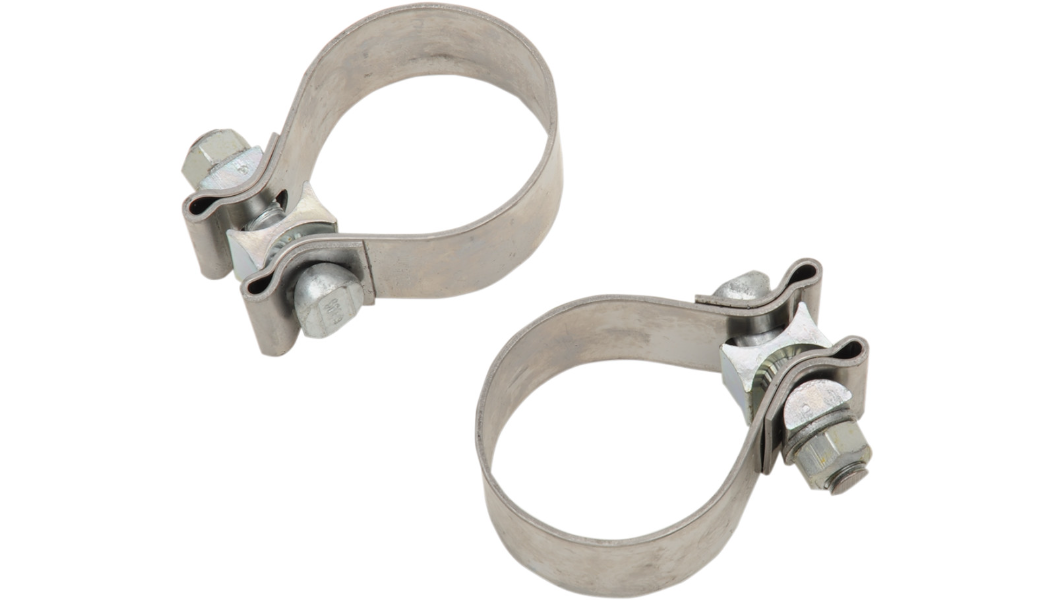 Khrome Werks - Stainless Steel Muffler Clamps - 203032