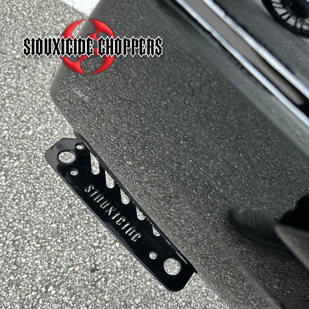 Siouxicide Choppers Bag Armor CVO, Chrome For Harley Touring 2023-2026