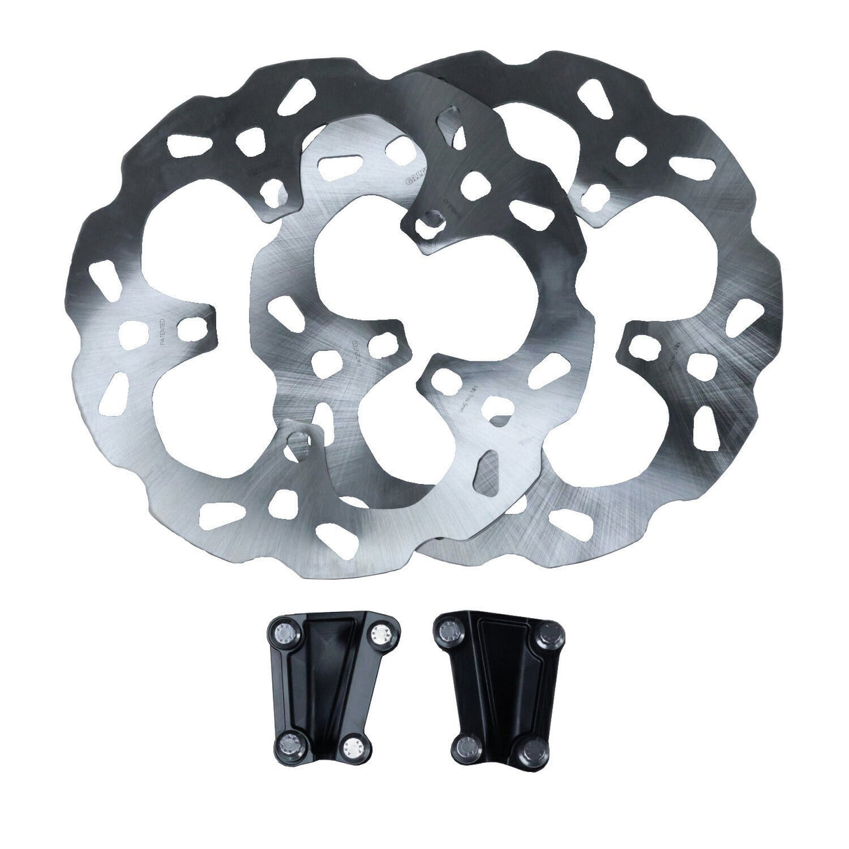 Original Garage Moto OG 13" Axial Big Brake Floating Rotor Kit - P-BR-24-BK For Harley Touring 2008-2023