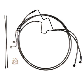Harley-Davidson 2014-Up Touring +2" Lower Brakes Lines