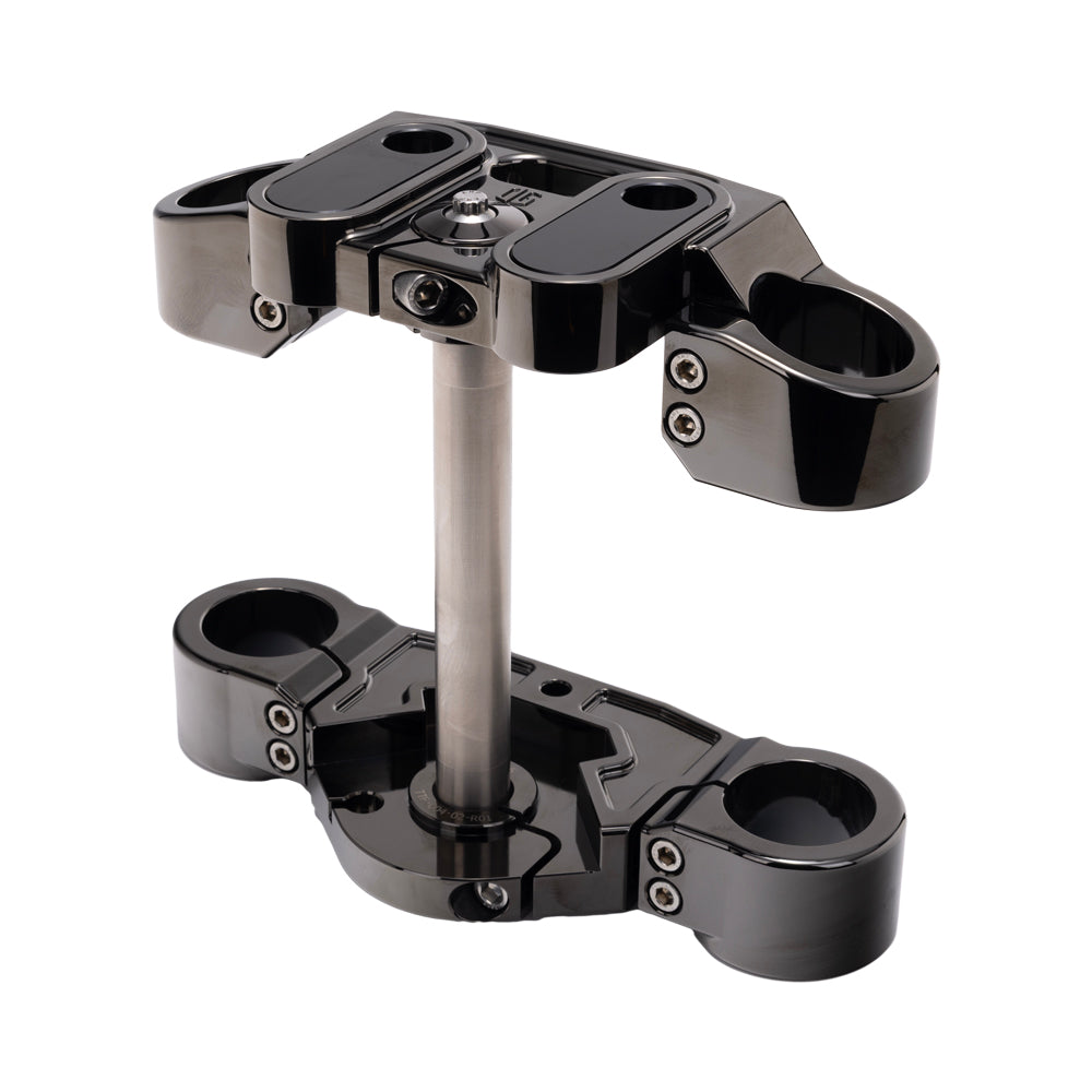 Original Garage Moto OG 49mm Drop 1" Triple Trees Kit For Harley Softail 2018-2024