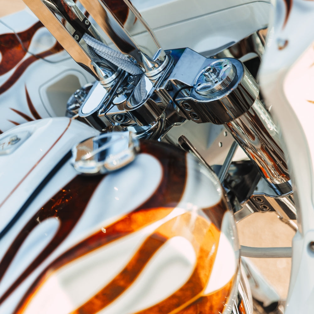 Original Garage Moto OG Lowrider S & ST Drop 1" Top Triple Tree For Harley Softail Low Rider 2020-2026