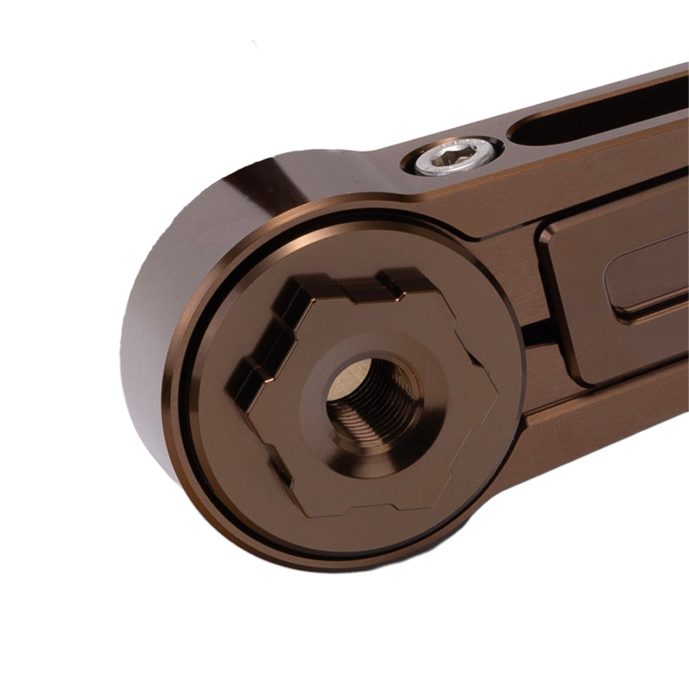 Original Garage Moto OG Billet Pivot Cover For OG Adjustable Brake Arm Touring Models