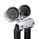 Original Garage Moto OG Dual Billet Gauge Pods For Harley Motorcycles 1965-2026