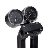 Original Garage Moto OG Dual Billet Gauge Pods For Harley Motorcycles 1965-2026