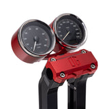 Original Garage Moto OG Dual Billet Gauge Pods For Harley Motorcycles 1965-2026