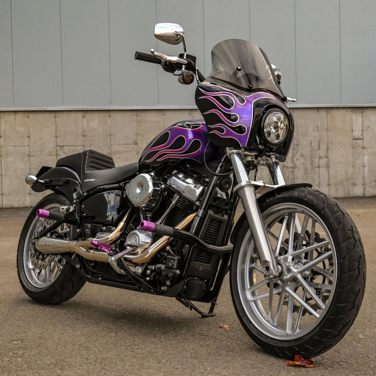 Original Garage Moto OG Highway Peg Crash Bar For Harley Softail 2018-2026