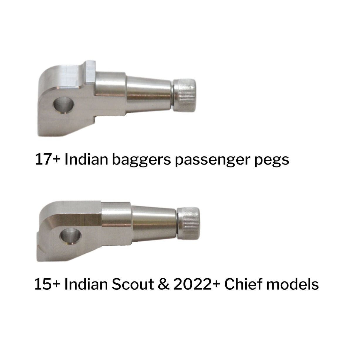 Original Garage Moto OG HoneyComp V3 Foot Pegs For Indians For Indian 2015-2026