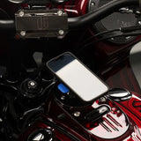 Original Garage Moto OG Quad Lock Reversible Gauge Block Off Plate For Harley Motorcycles 1991-2023