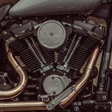 Original Garage Moto OG Round Air Cleaner Cover - HoneyComp