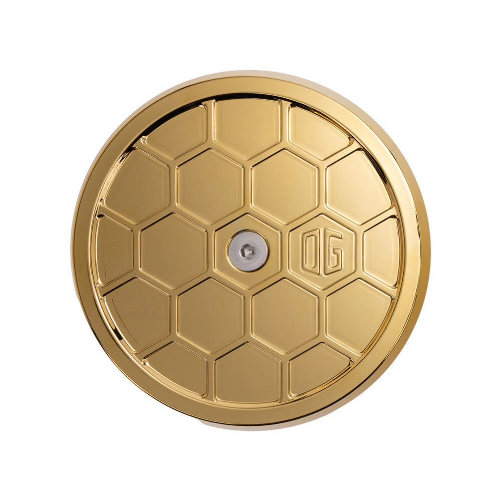 Original Garage Moto OG Round Air Cleaner Cover - HoneyComp