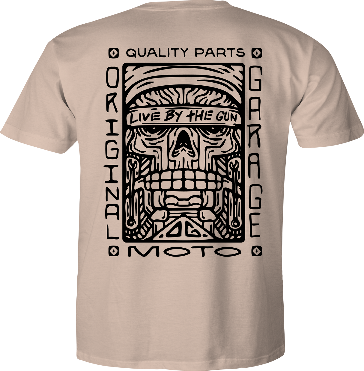 Original Garage Moto OG Savage Tee - Sand