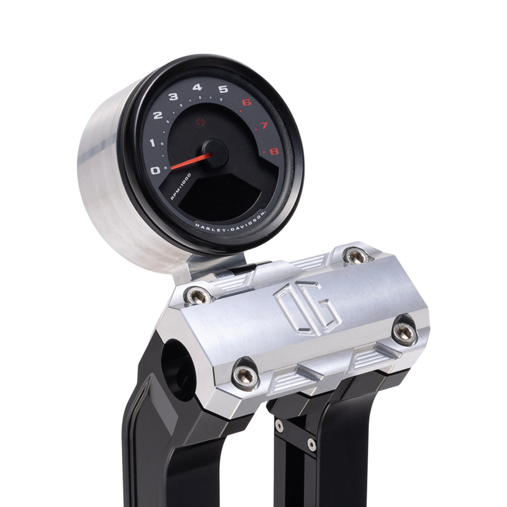 Original Garage Moto OG Single Billet Gauge Pod For Harley Motorcycles 1957-2026