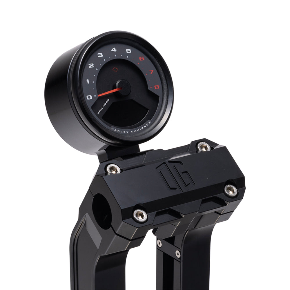 Original Garage Moto OG Single Billet Gauge Pod For Harley Motorcycles 1957-2026