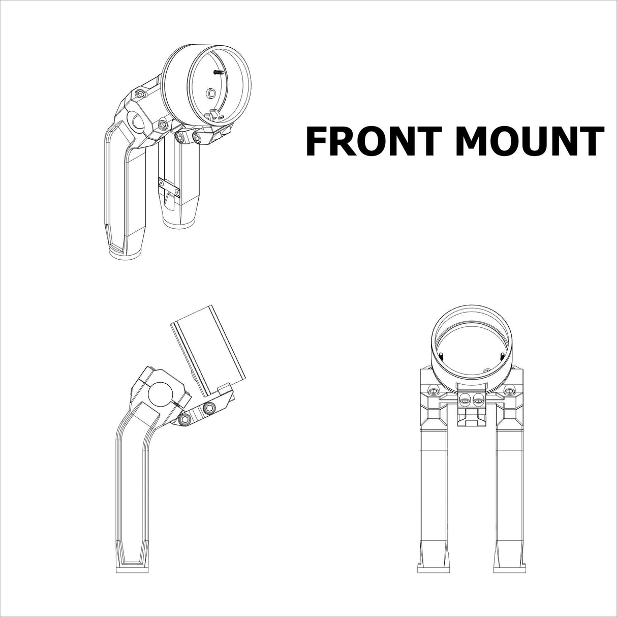 OG Single Billet Gauge Pod