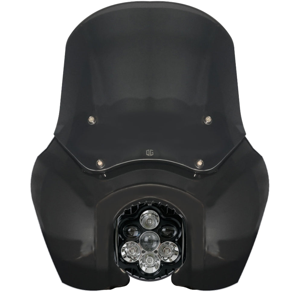 Original Garage Moto Gen 2 T-Sport fairing with Custom Dynamics Shark Demon™ 2