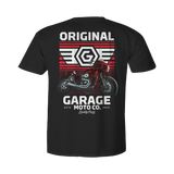 Original Garage Moto OG 10th Anniversary Dyna Tee - Black