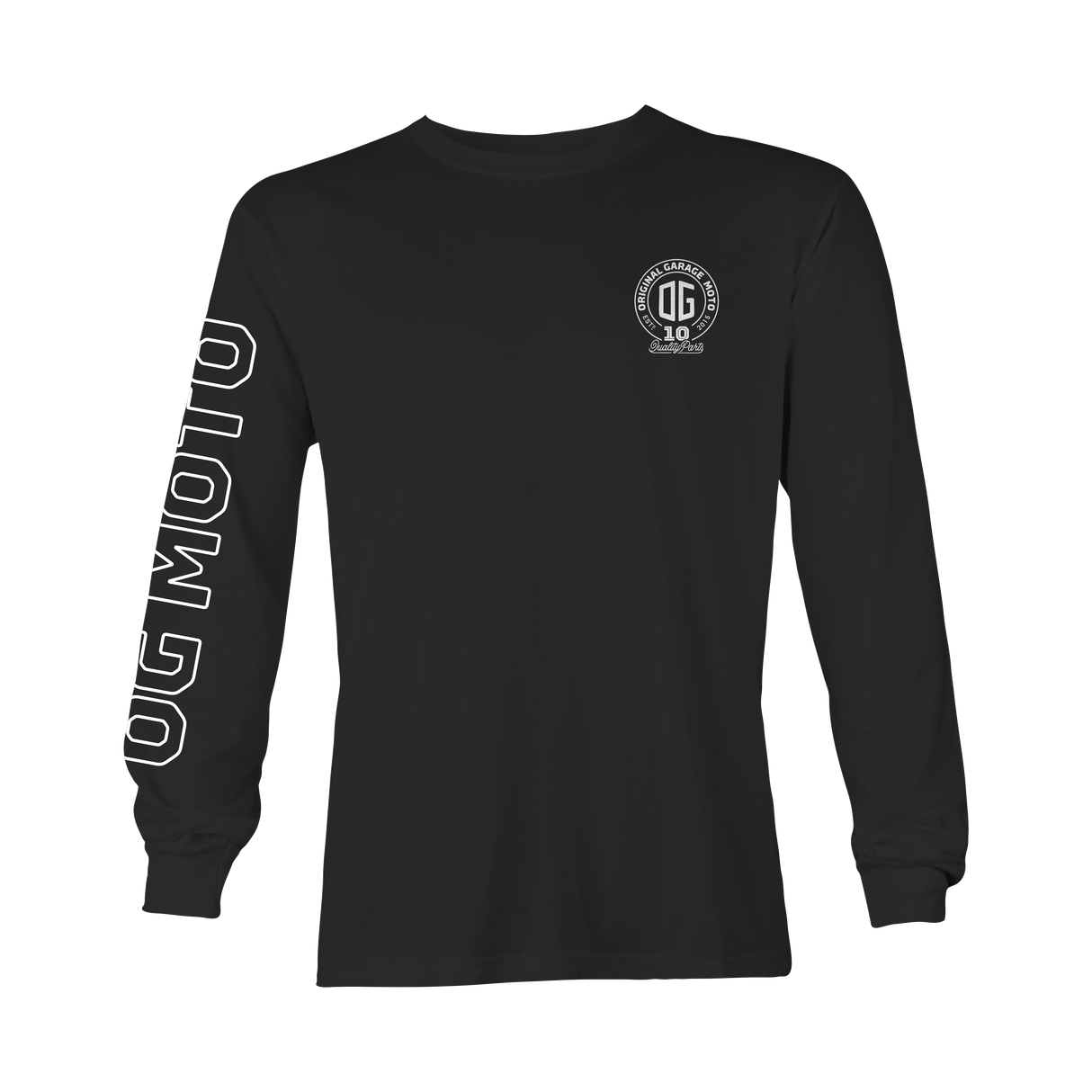 Original Garage Moto OG 10th Anniversary Softail Long Sleeve - Black