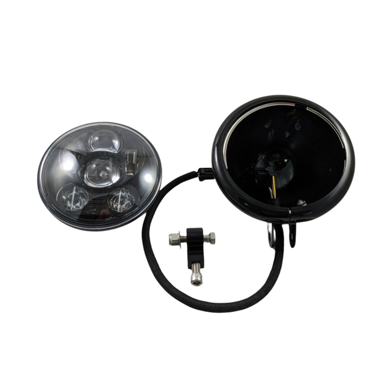 Original Garage Moto OG Dyna Fatbob Complete Headlight Conversion Kit