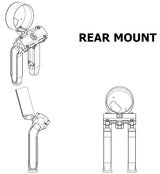 OG Indian Chief Billet Gauge Pod