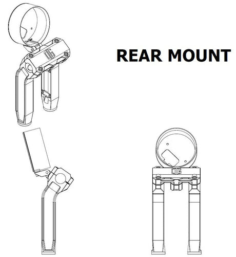 OG Indian Chief Billet Gauge Pod