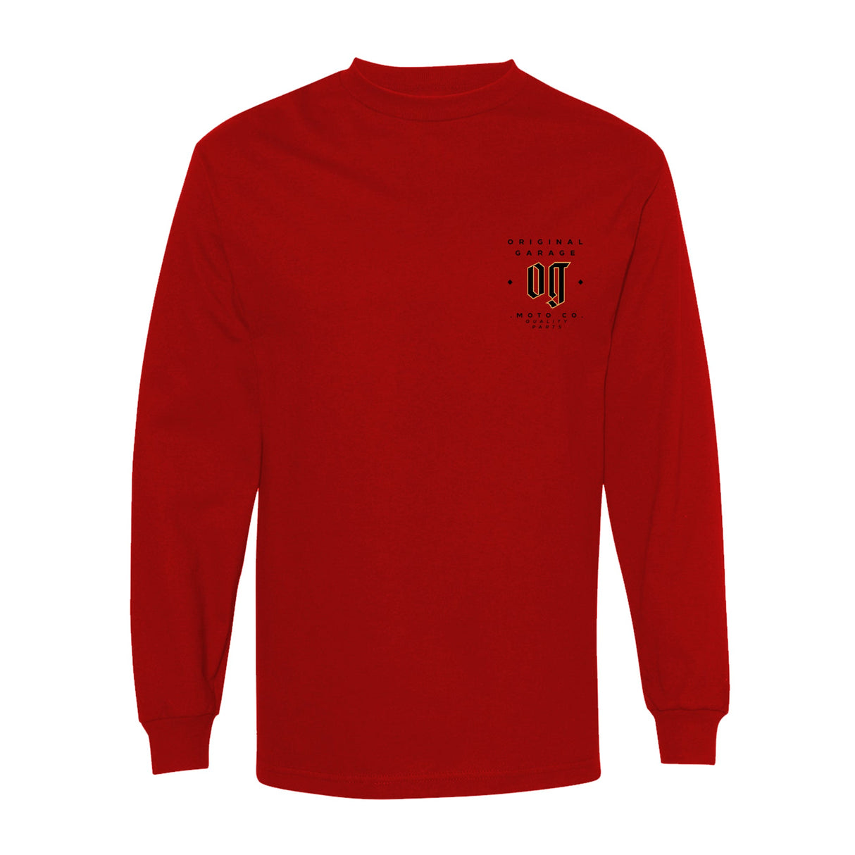 Original Garage Moto El Diablo Long Sleeve - Red